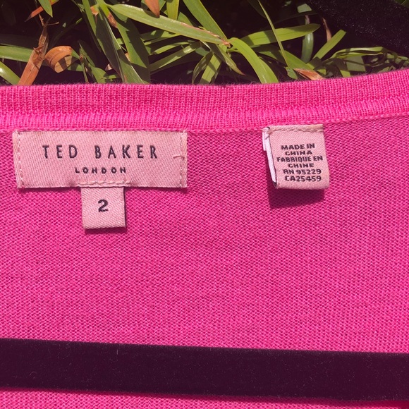 Ted Baker Hot Pink Romany Cardigan - Picture 6 of 12